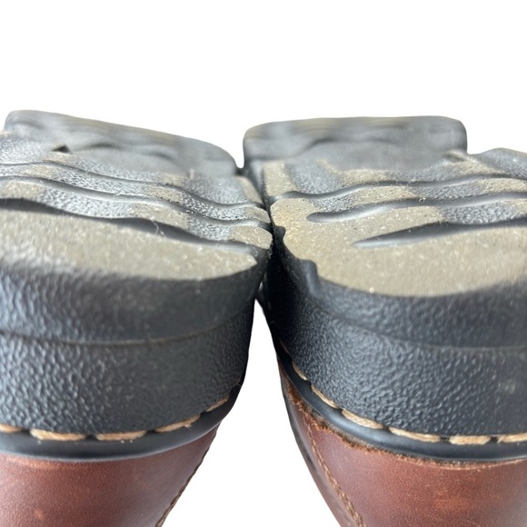 Eastland Womens Syracuse Chunky Oxford Shoes Brown Comfort Leather Size 8.5 Wide - Picture 9 of 13